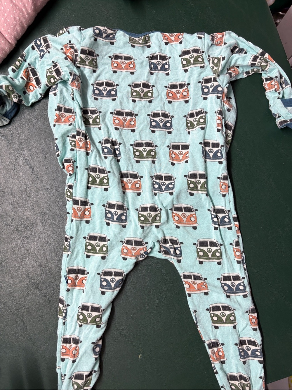 Kickee Pants VW Bus pajamas 6-9 months - Picture 3 of 4